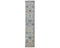 12 Ft Silver Gray Aryana Afghan Hand Knotted Veg Dye Wool Runner Rug